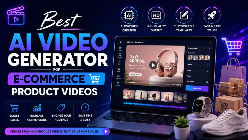best ai video generator for e-commerce product videos