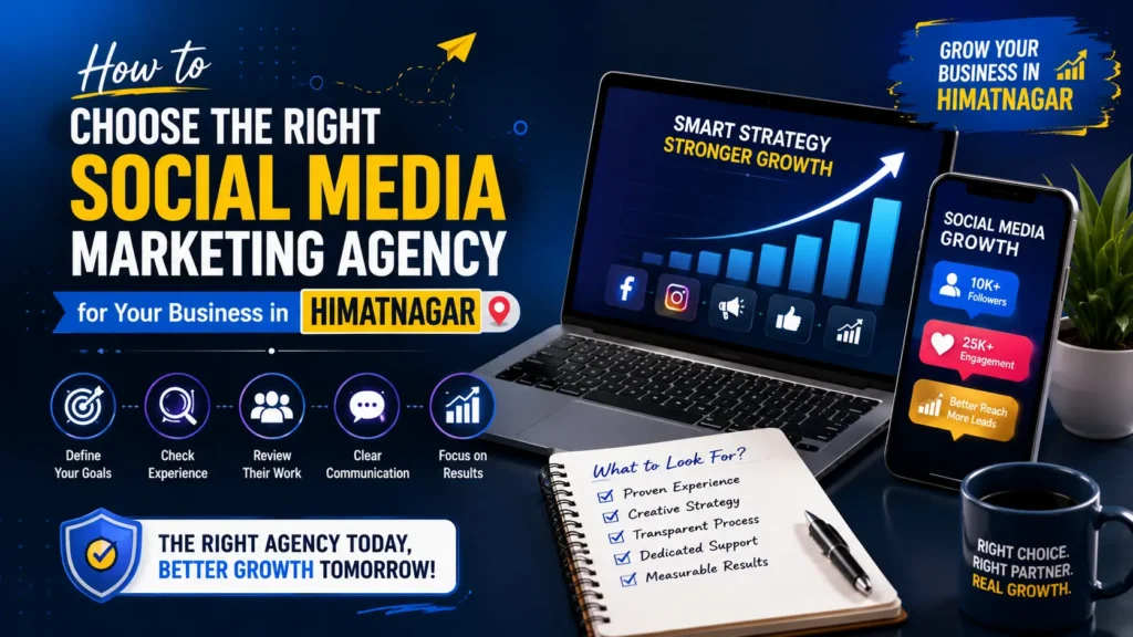choose the right social media marketing agency in himatnagar