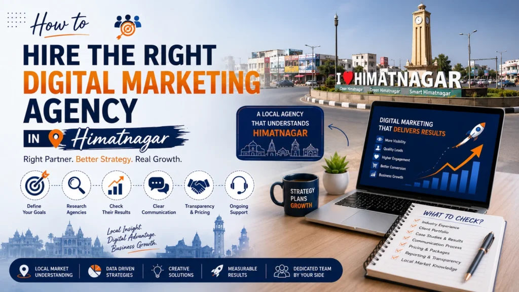 hire the right digital marketing agency in himatnagar