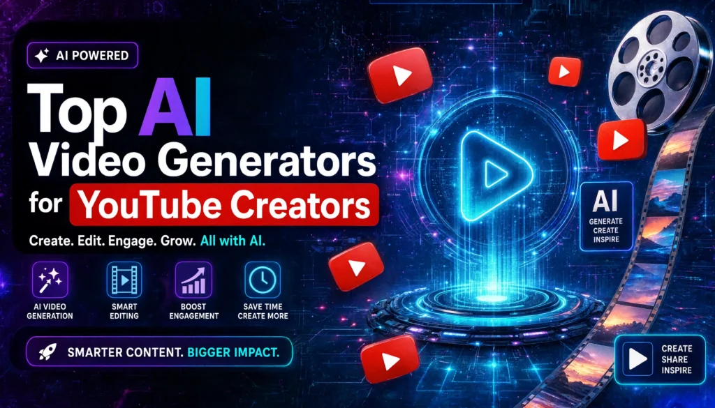 top ai video generators for youtube creators